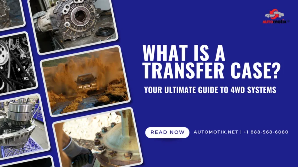 Cover image for the blog titled “What Is a Transfer Case? Your Ultimate Guide to 4WD
System” by Automotix.